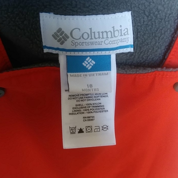 Columbia kid's snowsuit overalls - Picture 3 of 5